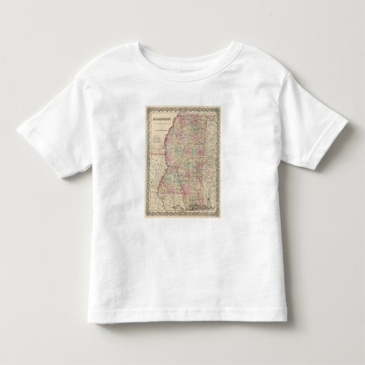 ミシシッピー3 トドラーTシャツ (正面)
