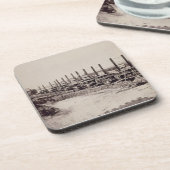 ミシシッピー(b/wの写真)の汽船 コースター (左側)