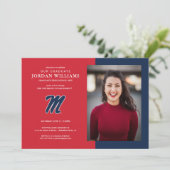 ミシシッピ大学 | スクリプト M 案内状 (スタンド正面)