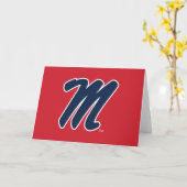 ミシシッピ大学 |スクリプトM カード (黄色い花)