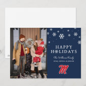 ミシシッピ大学 | スクリプトM シーズンカード (正面/裏面)