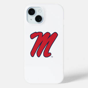 ミシシッピ大学 スクリプトM iPhone 15ケース