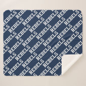 ミシシッピ大学 |ワードマークの反逆者 シェルパブランケット (正面(横))