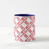 ミシシッピ大学 |ワードマークの反逆者 マグカップ (中央)