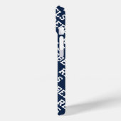 ミシシッピ大学 |ワードマークの反逆者 Case-Mate iPhoneケース (裏面 / 左)