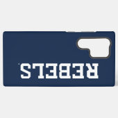 ミシシッピ大学 |ワードマークの反逆者 SAMSUNG GALAXYケース (裏面横)