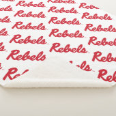 ミシシッピ大学 |反乱軍スクリプト シェルパブランケット (3/4)