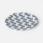 ミシシッピ大学 |反乱軍スクリプト ペーパープレート (アングル)