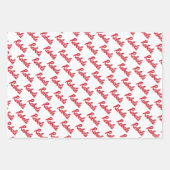 ミシシッピ大学 |反乱軍スクリプト ラッピングペーパーシート (正面3)