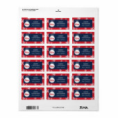 ミシシッピ大学 |反乱軍スクリプト ラベル (フルシート)