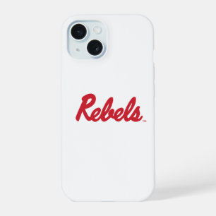 ミシシッピ大学 反乱軍スクリプト iPhone 15ケース