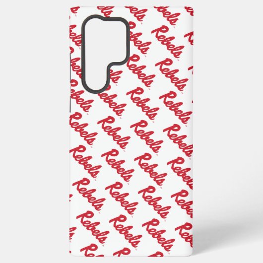 ミシシッピ大学 |反乱軍スクリプト SAMSUNG GALAXYケース (裏面)