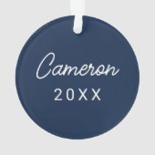 ミシシッピ大学 | Oleスクリプ恋しく思ト オーナメント (裏面)