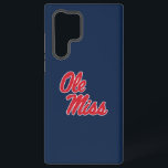 ミシシッピ大学 | Oleスクリプ恋しく思ト Samsung Galaxy S22 Ultraケース<br><div class="desc">ミシシッピ大学のデザインを見ろ！最新のミシシッピ反乱軍のギアを取得する。これらのZazzle製品はすべて、クラスの年、名前、クラブでカスタマイズ可能。これらの製品は、OLE大学の学生恋しく思、同窓生、家族、友人、または人生のファンのための完璧な贈り物を作る。</div>