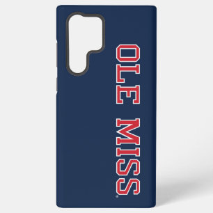 ミシシッピ大学   Ole 恋しく思 Wordmark Samsung Galaxy S22 Ultraケース