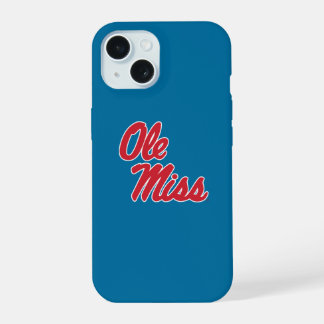 ミシシッピ大学 | Ole Miss スクリプト iPhone 15ケース