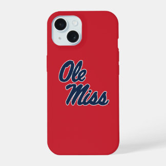 ミシシッピ大学 | Ole Miss Script iPhone 15ケース