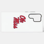 ミシシッピ大学 | Ole Miss Script Samsung Galaxyケース (裏面横)