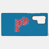 ミシシッピ大学 | Ole Miss Script Samsung Galaxyケース (裏面横)