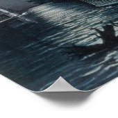 ミシシッピ川で木に登ること ポスター (角)