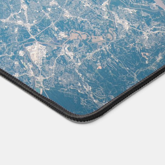 ミシシッピ川に沿ってミズーリ州セントルイス。 デスクマット (コーナー)