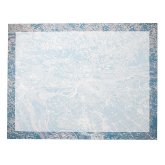 ミシシッピ川に沿ってミズーリ州セントルイス。 ノートパッド (正面)