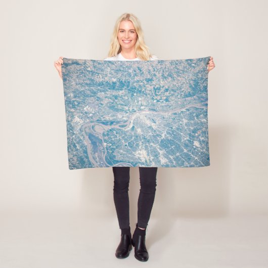 ミシシッピ川に沿ってミズーリ州セントルイス。 フリースブランケット (インサイチュ)