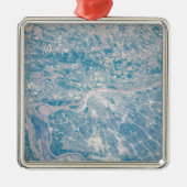 ミシシッピ川に沿ってミズーリ州セントルイス。 メタルオーナメント (正面)