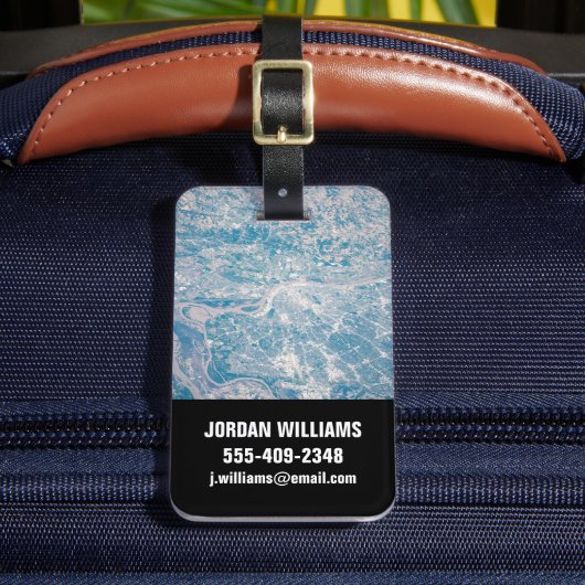 ミシシッピ川に沿ってミズーリ州セントルイス。 ラゲッジタグ (正面インサイチュ2)