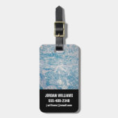 ミシシッピ川に沿ってミズーリ州セントルイス。 ラゲッジタグ (正面縦)