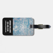 ミシシッピ川に沿ってミズーリ州セントルイス。 ラゲッジタグ (裏面横)