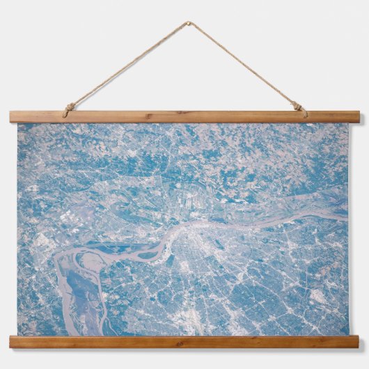 ミシシッピ川に沿ってミズーリ州セントルイス。 吊り下げ型タペストリー (正面)