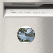 ミシシッピ川のアイオワ州ダブケ市 マグネット (インサイチュ (食洗機))