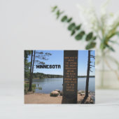 ミシシッピ川のソースSourvenirはがき ポストカード (スタンド正面)