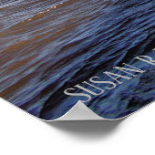 ミシシッピ川のポスターの日没 ポスター (角)