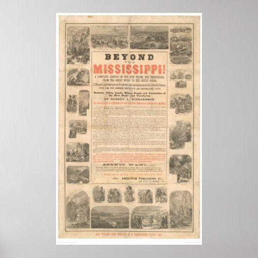 ミシシッピ川の向こう(0023A) ポスター (正面)