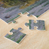 ミシシッピ川の木々の反射 ジグソーパズル (側面)