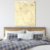 ミシシッピ川の水路流域 キャンバスプリント (インサイチュ (寝室))