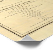 ミシシッピ川の水路流域 ポスター (角)