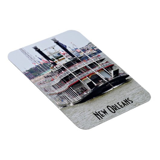 ミシシッピ川の蒸気船 マグネット (右側)