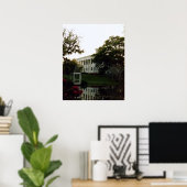 ミシシッピ川の農園 ポスター (ホームオフィス)