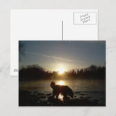 ミシシッピ川の霧 ポストカード (正面/裏面)