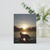 ミシシッピ川の霧 ポストカード (スタンド正面)