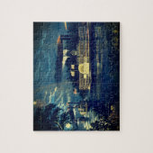 ミシシッピ川の「曲げの丸め」: ジグソーパズル (縦)