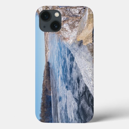 ミシシッピ川を見下凍っていろす崖 Case-Mate iPhoneケース (裏面)