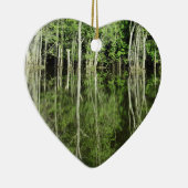 ミシシッピ川アイオワバンクズキープサケオーナメント セラミックオーナメント (右)