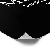 ミシシッピ川デルタの衛星画像 ポスター (角)