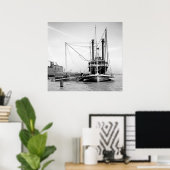 ミシシッピ川パケット1905 ポスター (ホームオフィス)