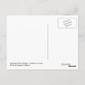 ミシシッピ川ブリッジ ポストカード (裏面)