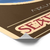 ミシシッピ川プリント ポスター (角)